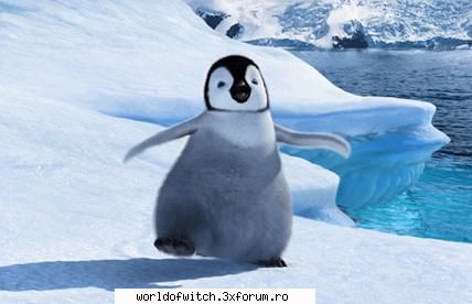 asta e mumble, pinguinul dansator! nu e sweet? :nebun: happy feet