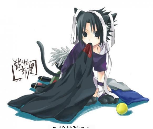 Poveste despre Sasuke a la Laura :D - am si eu o poza cu sotu meu pisicutza - Naruto