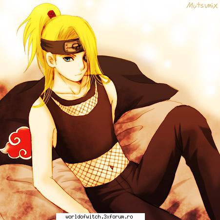 dar eu il ador si pe deidara ........ poze