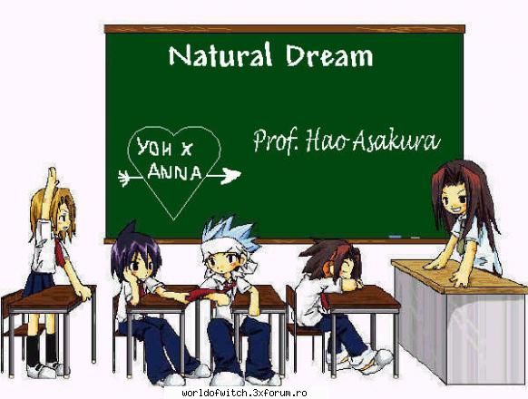 Poze - ati vazut ce scrie pe tabla????????? dati clic pe - Shaman King