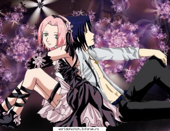 mai pun una ( ce imi place poza asta e dragutza :hi: ( ce ducik e aici sasuke- shi sakura poze cu