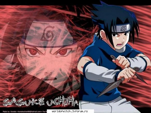 ce dragut e sasuke :nebun: poze cu sasuke