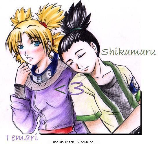 o poza temari si shikamaru