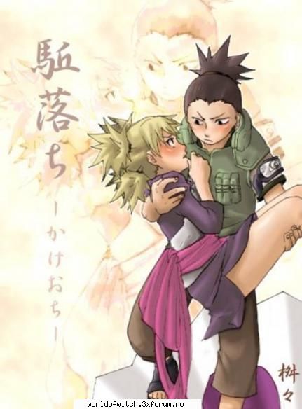 da, la ei temari e barbatul si shikamaru fata! :rotfl: se potrivesc ca yin si yang! temari si